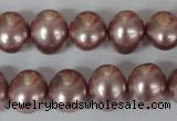 CSB139 15.5 inches 12*15mm – 13*16mm oval shell pearl beads