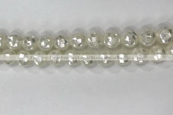 CSB4020 15.5 inches 12mm ball abalone shell beads wholesale