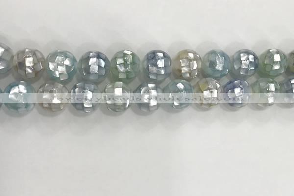 CSB4033 15.5 inches 14mm ball abalone shell beads wholesale