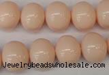 CSB810 15.5 inches 13*15mm oval shell pearl beads wholesale