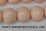 CSB834 15.5 inches 16*19mm oval shell pearl beads wholesale