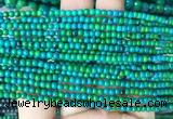 CSBS01 15 inches 3mm round synthetic chrysocolla gemstone beads wholesale