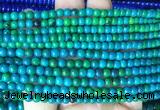 CSBS02 15 inches 4mm round synthetic chrysocolla gemstone beads wholesale