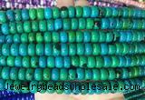 CSBS08 15 inches 5*8mm rondelle synthetic chrysocolla gemstone beads wholesale