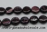 CSG63 15.5 inches 8mm flat round long spar gemstone beads wholesale