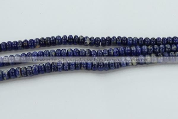 CSO652 15.5 inches 5*8mm rondelle sodalite gemstone beads