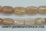 CSS210 15.5 inches 10*14mm rectangle natural sunstone beads