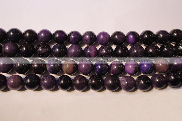 CSU116 15.5 inches 12mm round natural sugilite gemstone beads