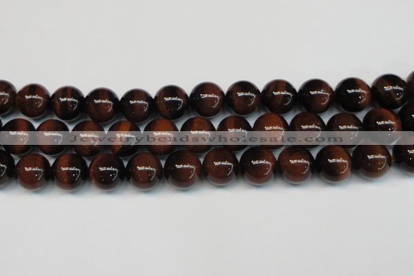 CTE1264 15.5 inches 14mm round AB grade red tiger eye beads