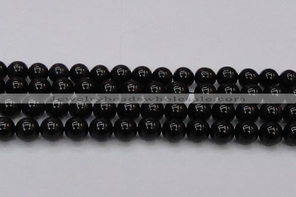CTE1617 15.5 inches 18mm round A grade black tiger eye beads