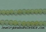 CTG05 15.5 inches 3mm round tiny yellow jade beads wholesale