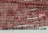 CTG110 15.5 inches 2mm round tiny rhodochrosite gemstone beads wholesale
