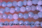 CTG1422 15.5 inches 2mm faceted round amazonite beads wholesale