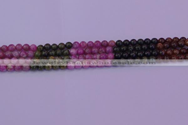 CTO627 15.5 inches 6mm round tourmaline gemstone beads wholesale