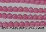 CTU2548 15.5 inches 6mm round synthetic turquoise beads