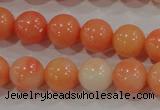 CTU2633 15.5 inches 8mm round synthetic turquoise beads