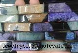 CUBS102 15 inches 12*40mm cuboid agate gemstone beads wholesale