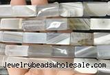 CUBS106 15 inches 10*20mm cuboid agate gemstone beads wholesale