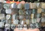 CUBS119 15 inches 12*13mm cube agate gemstone beads wholesale