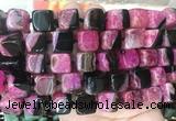 CUBS120 15 inches 12*13mm cube agate gemstone beads wholesale