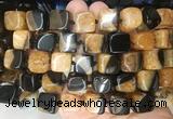 CUBS121 15 inches 12*13mm cube agate gemstone beads wholesale