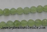 CXJ102 15.5 inches 8mm faceted round New jade beads wholesale