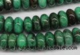 CYQ80 15.5 inches 6*12mm rondelle dyed pyrite quartz beads wholesale