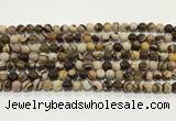 CZJ420 15.5 inches 4mm round Australian zebra jasper beads wholesale