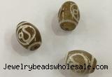 DZI300 10*14mm drum tibetan agate dzi beads wholesale