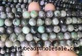 EMBS04 15 inches 10mm round emerald gemstone beads wholesale