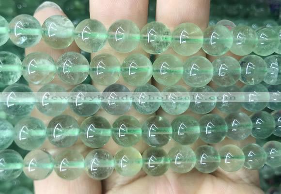 FLBS21 15 inches 8mm round green fluorite beads wholesale
