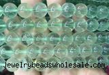 FLBS22 15 inches 10mm round green fluorite beads wholesale