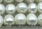FWP42 14.5 inches 5.5mm - 6mm potato white freshwater pearl strands