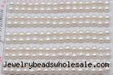 FWP454 half-drilled 5-5.5mm bread freshwater pearl beads