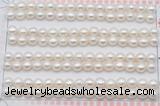 FWP455 half-drilled 5.5-6mm bread freshwater pearl beads