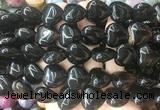 HGBS151 15 inches 20*20mm heart Agate gemstone beads wholesale
