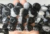 HGBS153 15 inches 20*20mm heart Agate gemstone beads wholesale