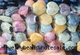 HGBS157 15 inches 20*20mm heart Agate gemstone beads wholesale