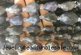 ILBS05 15 inches 12*16mm - 15*20mm faceted nuggets iolite beads