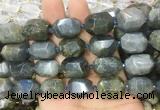 LBBS07 15 inches 13*18mm - 15*20mm faceted nuggets labradorite beads