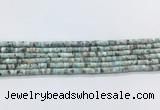 LRBS16 15 inches 3*5mm heishi larimar gemstone beads wholesale