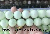 LSBS1012 15 inches 22mm round lemon turquoise gemstone beads wholesale