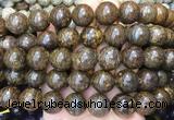 LSBS103 15 inches 16mm round bronzite gemstone beads wholesale