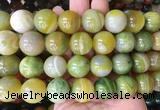 LSBS116 15 inches 18mm round agate gemstone beads wholesale