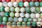 LSBS142 15 inches 16mm faceted round agate gemstone beads wholesale