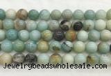 LSBS168 15 inches 16mm round amazonite gemstone beads wholesale