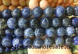 LSBS173 15 inches 18mm round sodalite gemstone beads wholesale