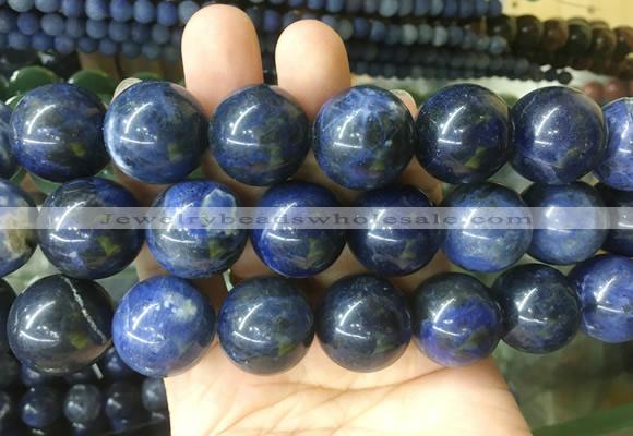 LSBS174 15 inches 20mm round sodalite gemstone beads wholesale