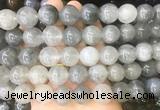 LSBS200 15 inches 16mm round cloudy quartz gemstone beads wholesale