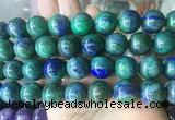 LSBS203 15 inches 16mm round chrysocolla gemstone beads wholesale